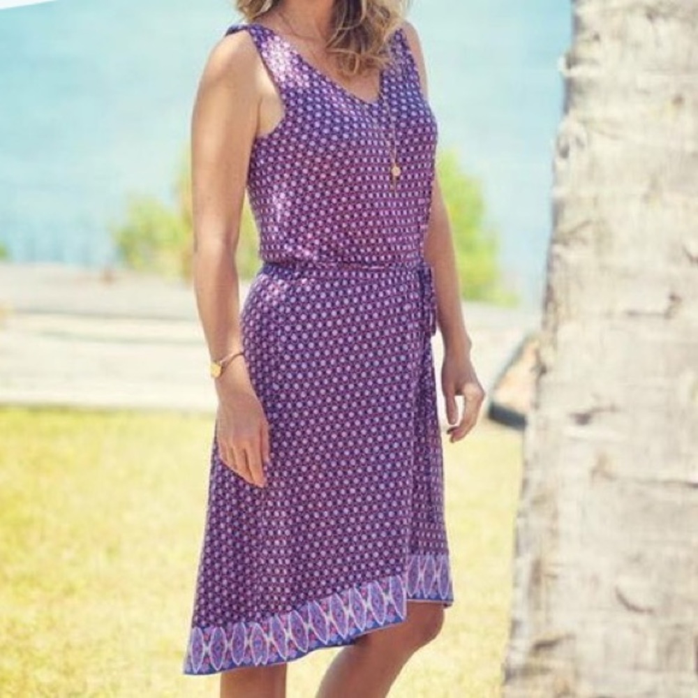 Matilda Jane Summer Caravan reversible dress XS